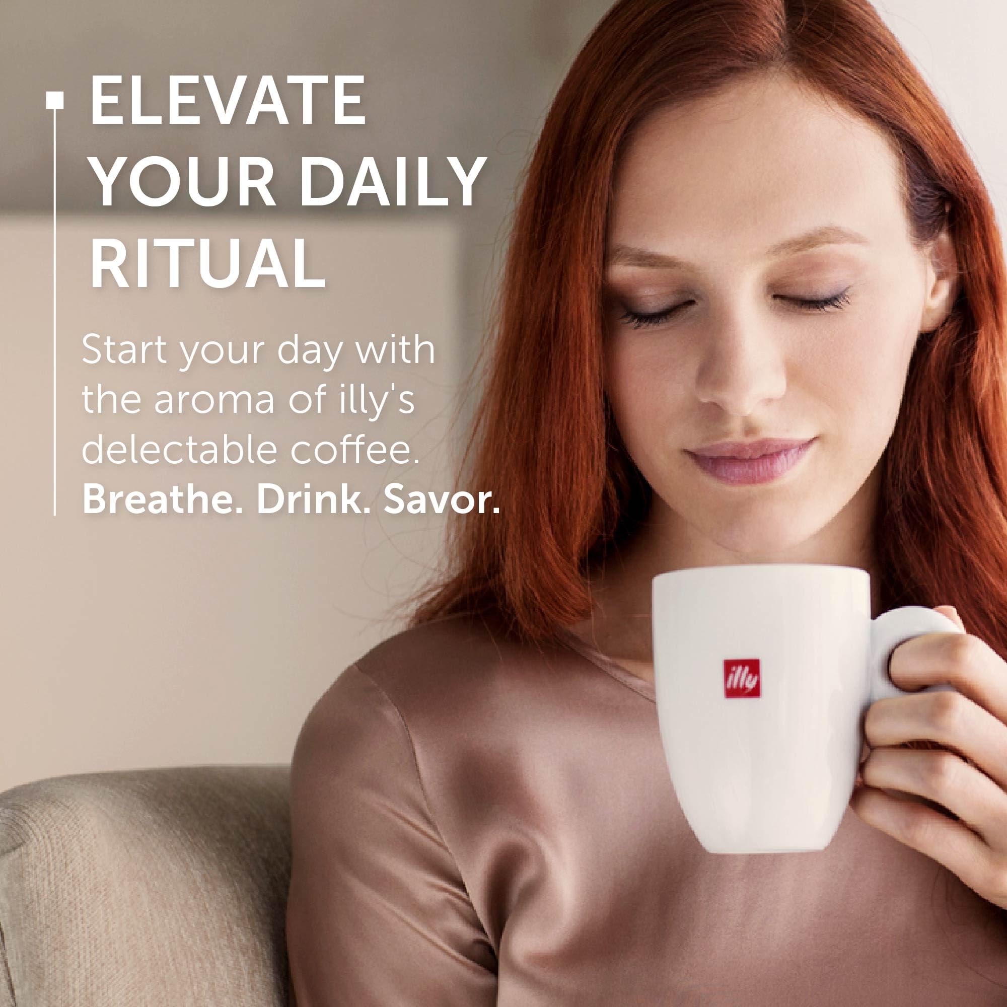 illy Intenso Bold Roast aroma-release can being opened