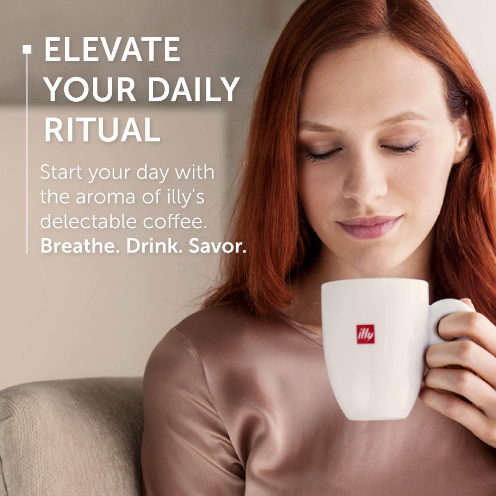 illy Intenso Bold Roast aroma-release can being opened