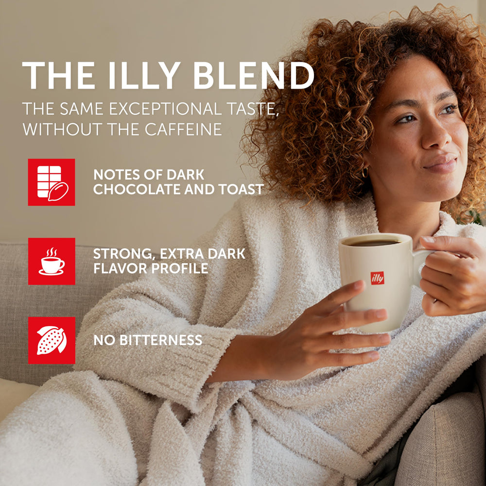 illy sustainability and B Corp badge emphasize responsible sourcing
