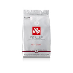 Illy warm notes of cocoa and dried fruit in whole beans, ideal for espresso.