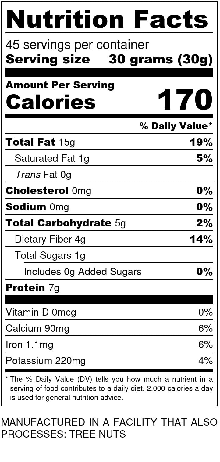 I'm A Nut almonds close-up with glossy kernels ideal for baking