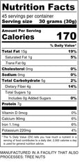 I'm A Nut almonds close-up with glossy kernels ideal for baking
