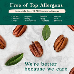 I'm A Nut batch-tested gluten-free label for allergy-conscious quality.
