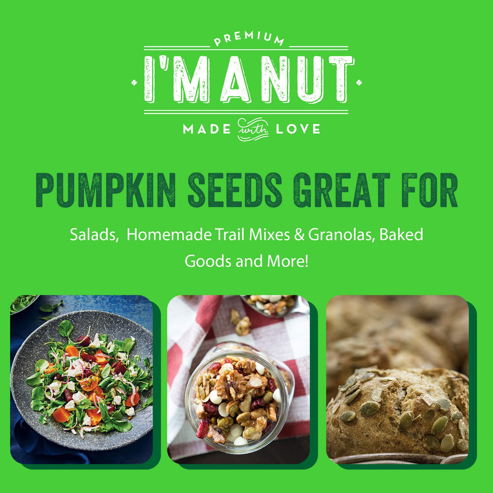 Im A Nut batch-tested gluten-free and non-GMO label on bag.