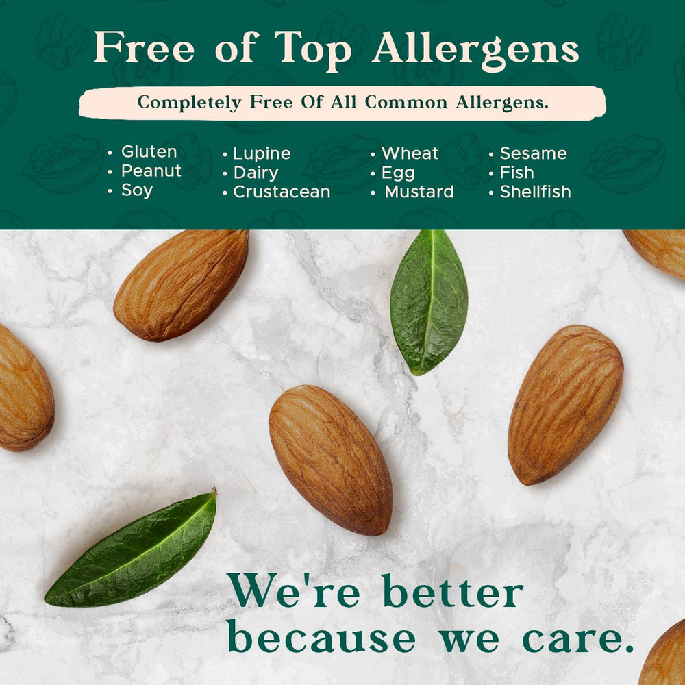 I'm A Nut unsalted almonds serving ideas suggest porridge, salads, or trail mix.