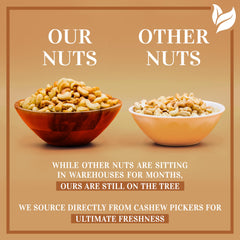 I'm A Nut non-GMO no artificial sulfates cashews highlight clean ingredients