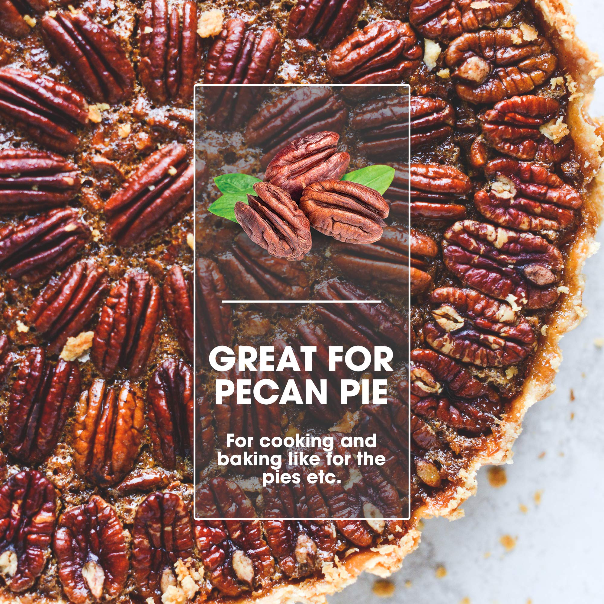 I'm A Nut pecan-halves on-counter scene emphasizes premium quality and ready-to-eat appeal.