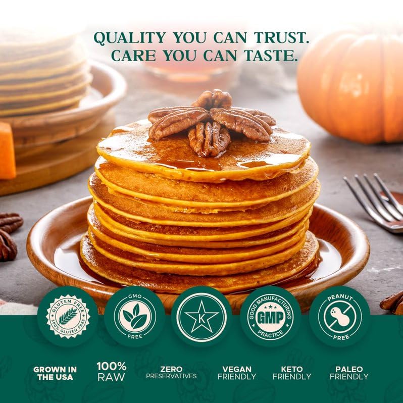 I'm A Nut pecan halves snack-ready image, perfect for on-the-go healthful bites.