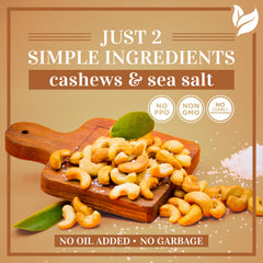 I'm A Nut resealable bag cashews maintain freshness between servings
