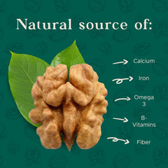 I'm A Nut resealable pouch walnuts lock in freshness for longer storage.