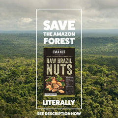 I'm A Nut Brazil nuts in a bowl, ideal for trail mixes and healthy snacks.