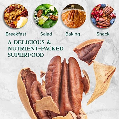 I'm A Nut pecans provide heart-healthy fats and vegetarian protein.