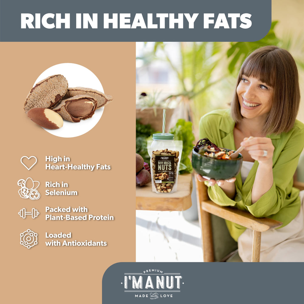 I'm A Nut plant-based protein source ideal for smoothies and baking.