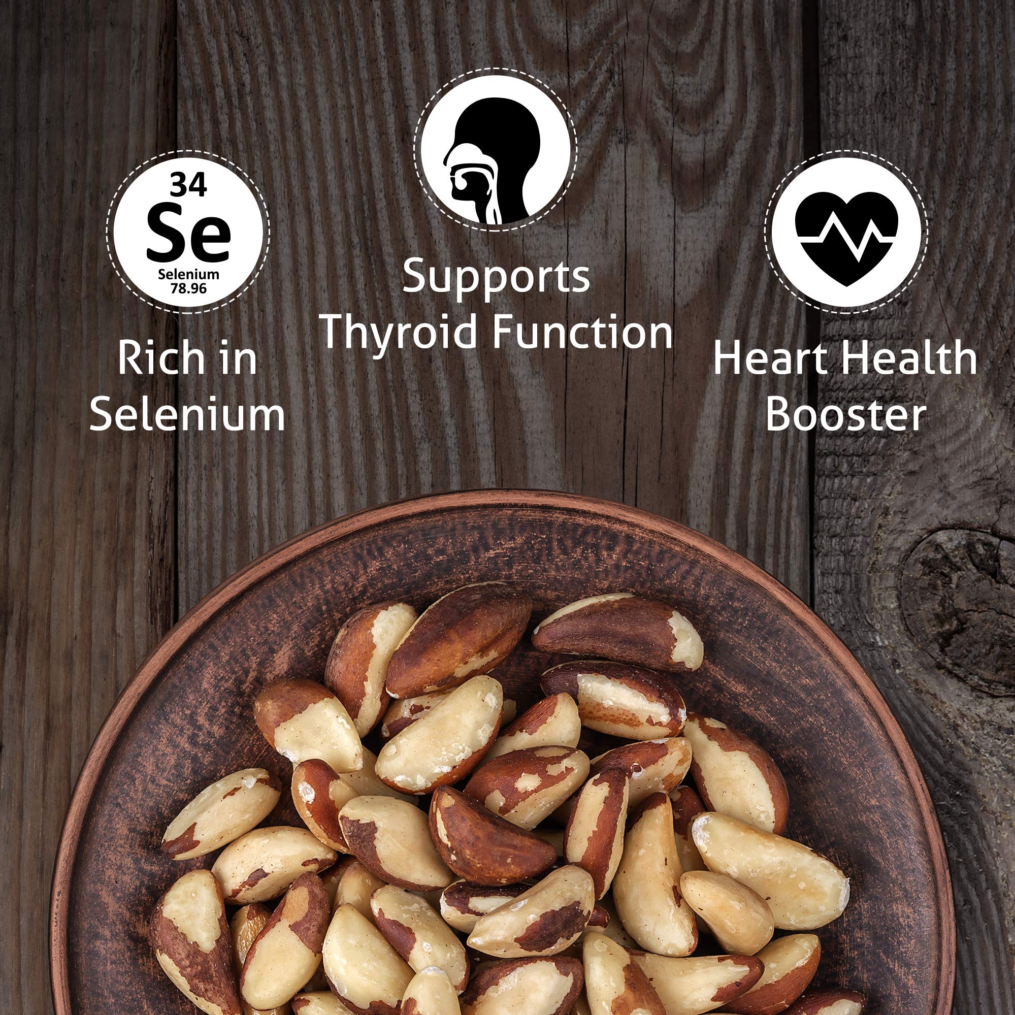 Wild harvested Brazil nuts by I'm A Nut, crisp and natural