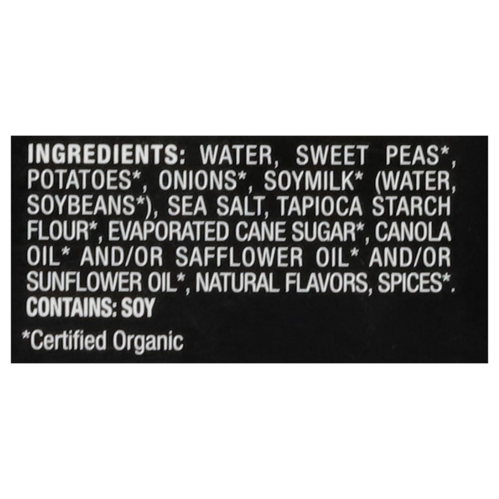 Imagine Organic vegetables peas ingredients close up fresh produce