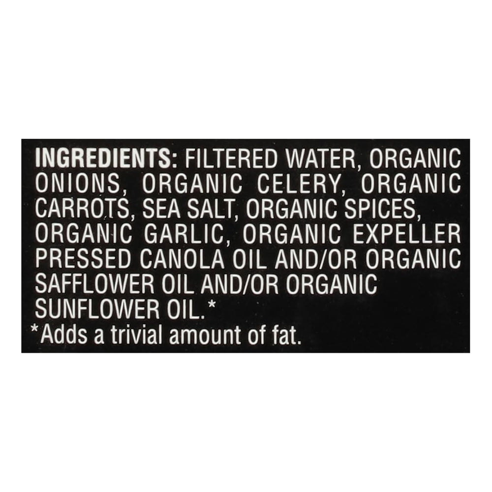 Imagine Organic No-Chicken Broth being poured into a pot for easy meals