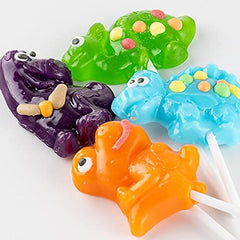 Imagine Splash dino pops arrive individually wrapped for easy distribution