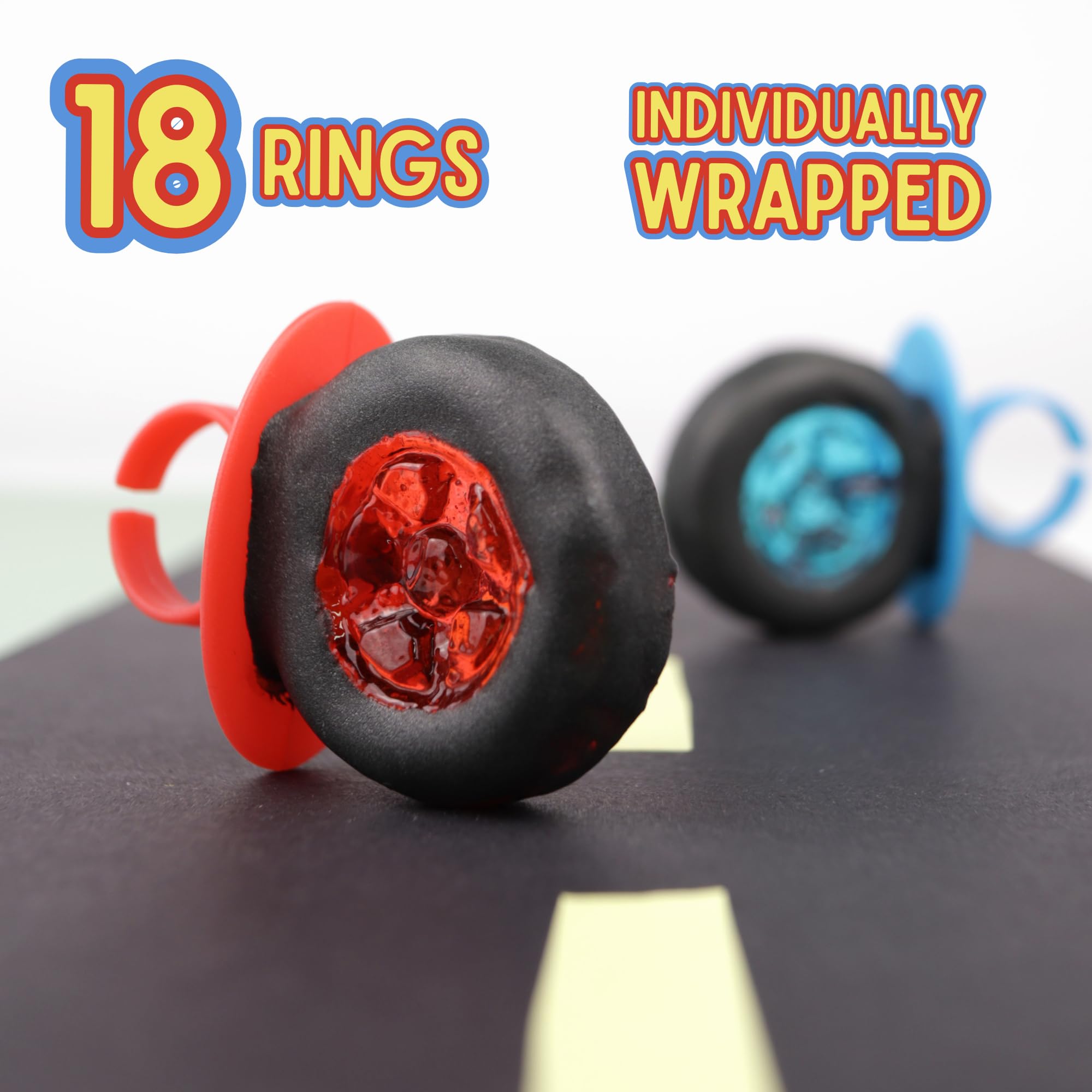 Imaginings 3 Hot Wheels lollipop blue raspberry flavor, vibrant color and taste.