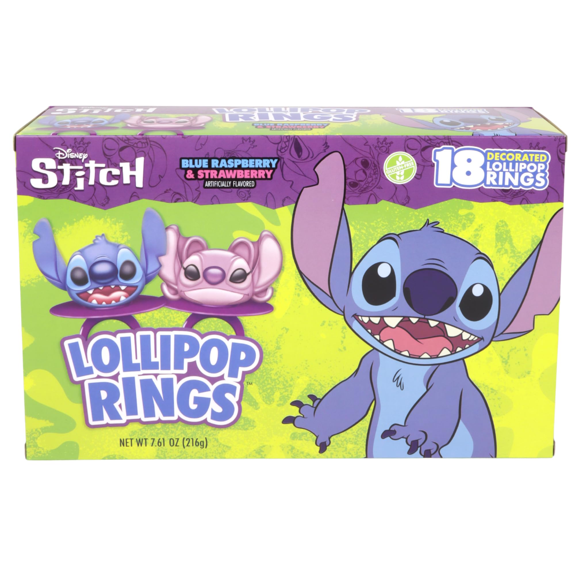 Imaginings3 gift decoration with Stitch lollipop for gifting or display