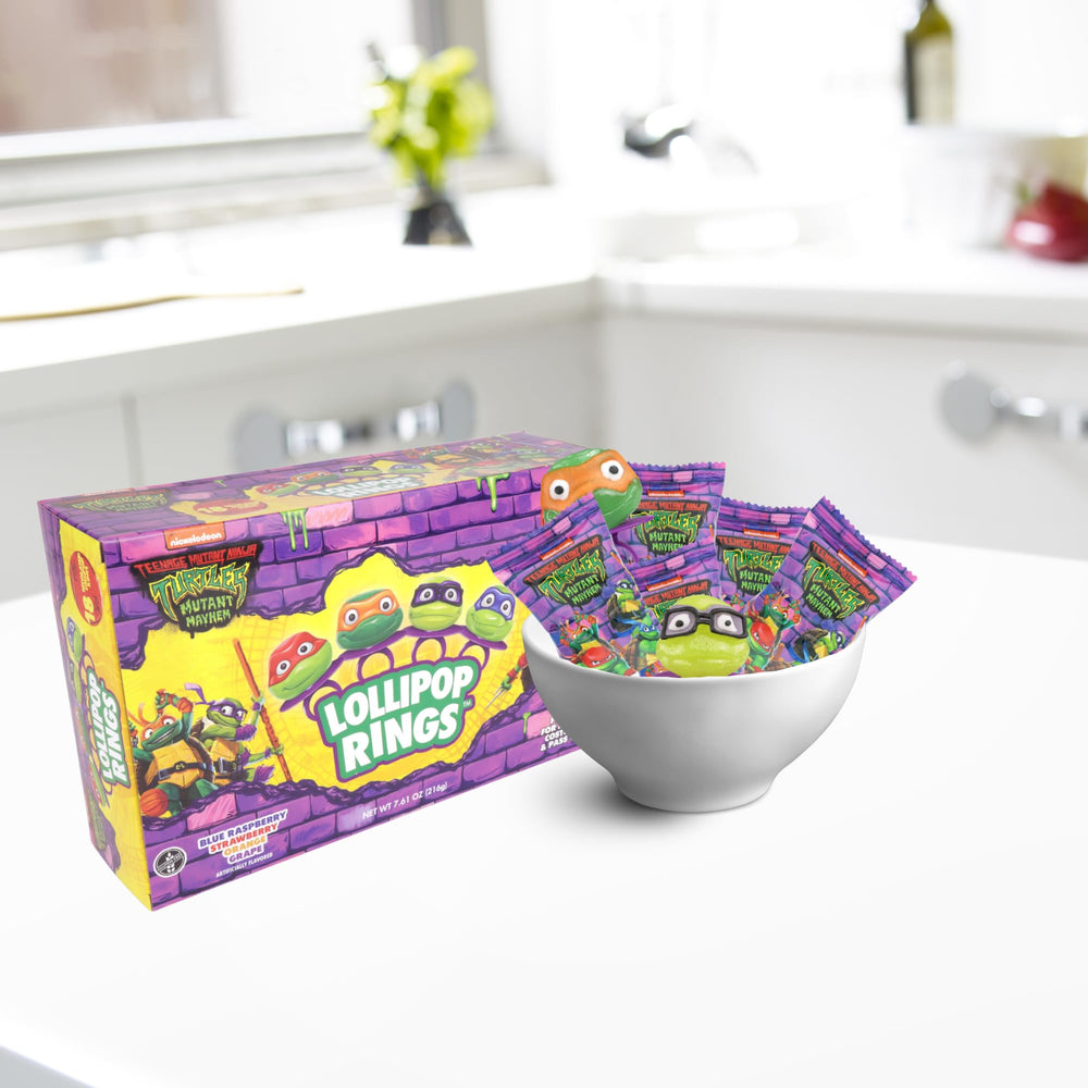 Imaginings 3 TMNT lollipop rings back-of-pack design supports easy gifting.