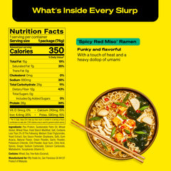 Immi Spicy Red Miso Ramen noodle close-up highlights chewy texture