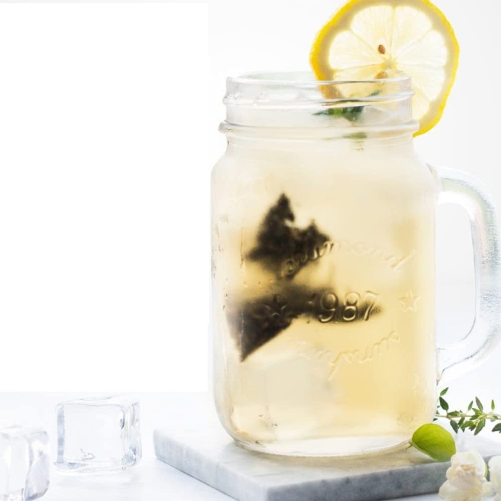 iMoZai Jasmine Tea hot water steam captures inviting tea ritual.
