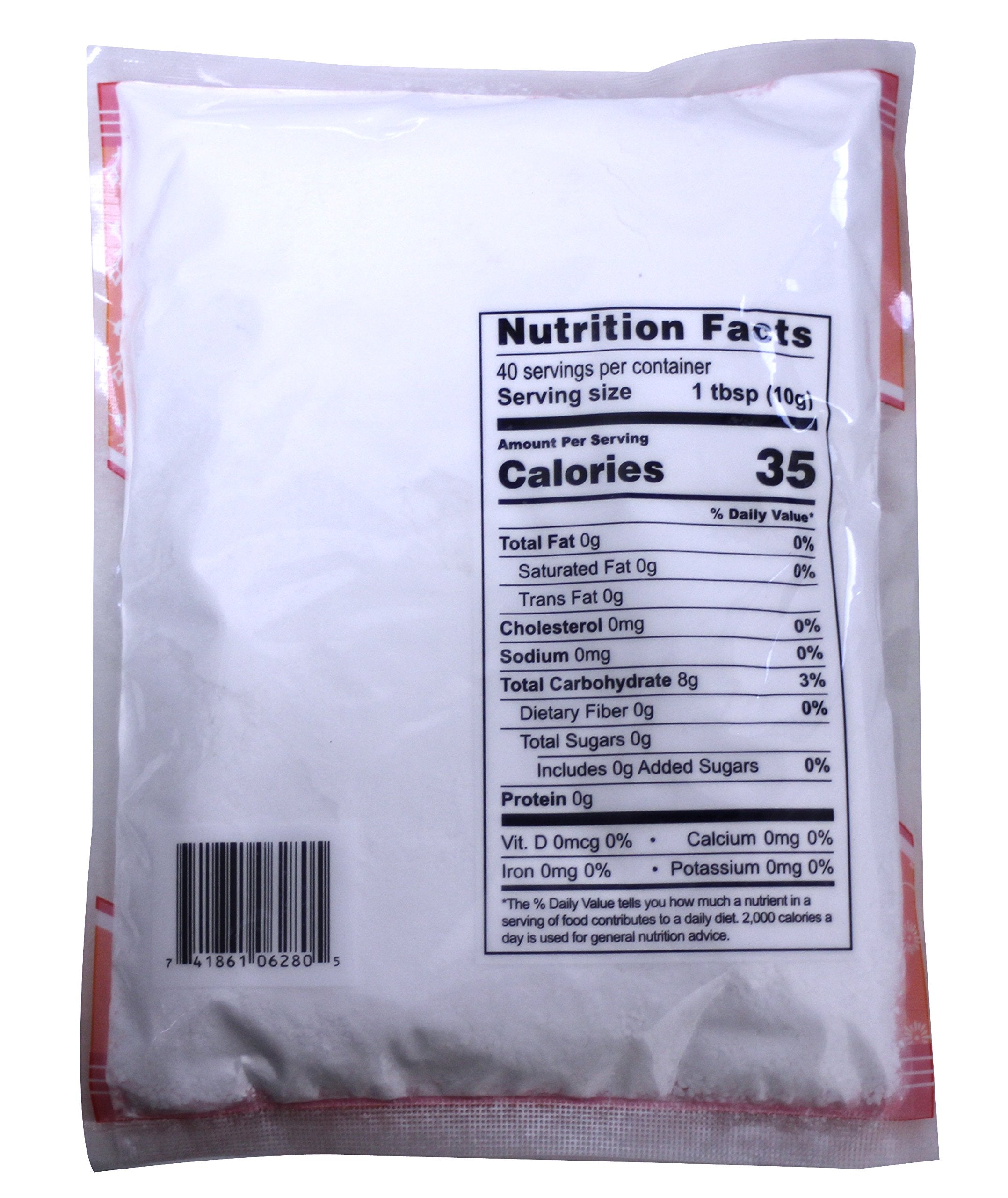 Imperial Taste sweet potato starch powder texture closeup highlighting the coarse powder for recipes