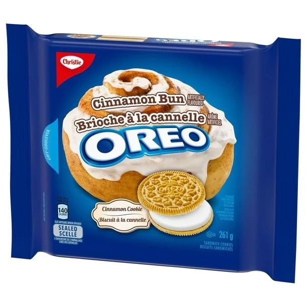 Imported from Canada signals quality and origin for Christie's Oreos.