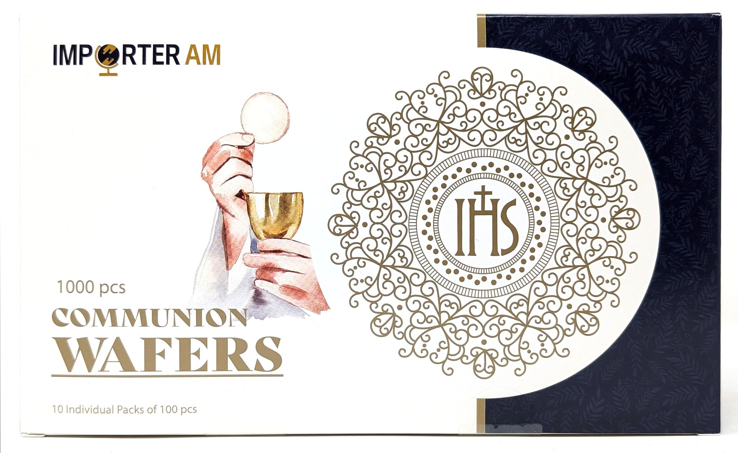 Importer AM traditional recipe wafers with consistent texture for reverent worship