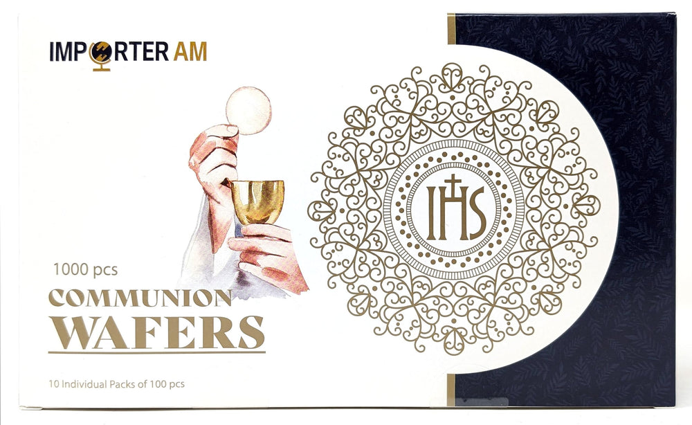 Importer AM traditional recipe wafers with consistent texture for reverent worship