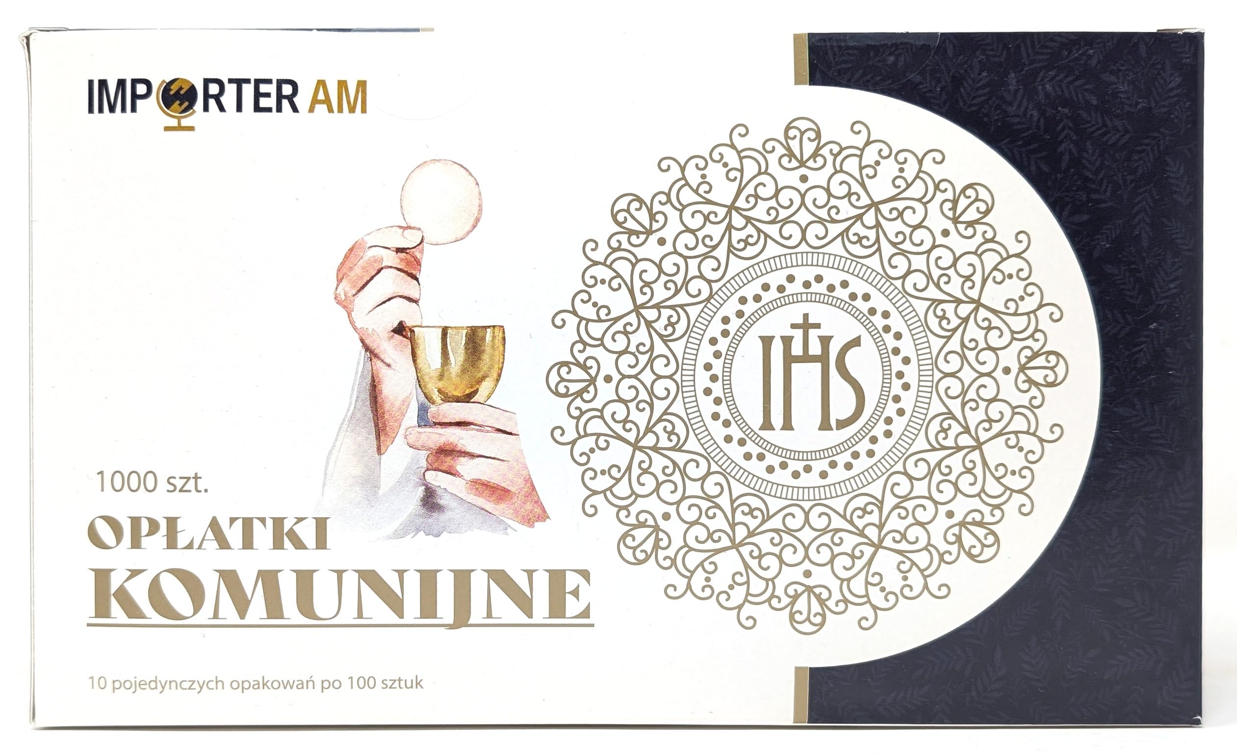 Importer AM 1000-count hosts compatible with cups or grape juice