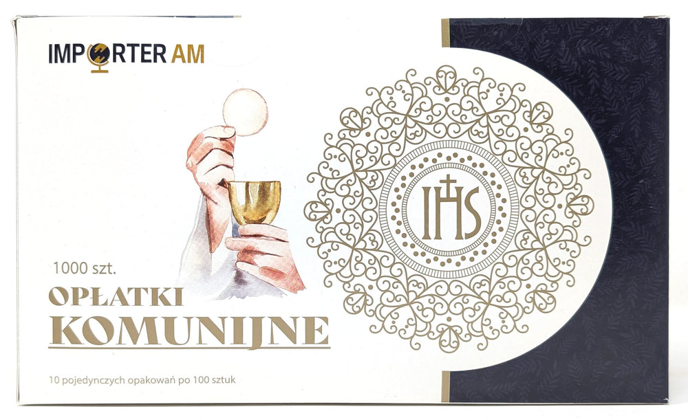 Importer AM 1000-count hosts compatible with cups or grape juice