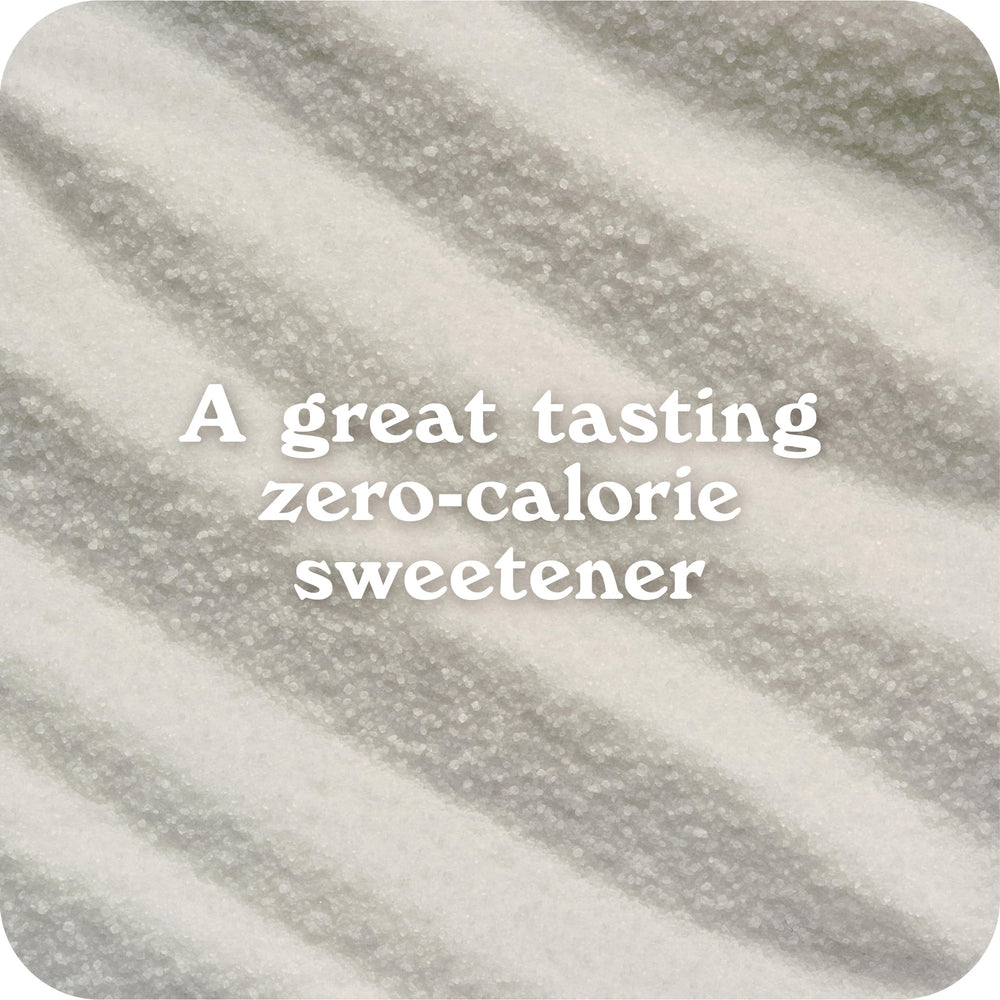 IN THE RAW monk fruit zero-calorie sweetener for beverages.