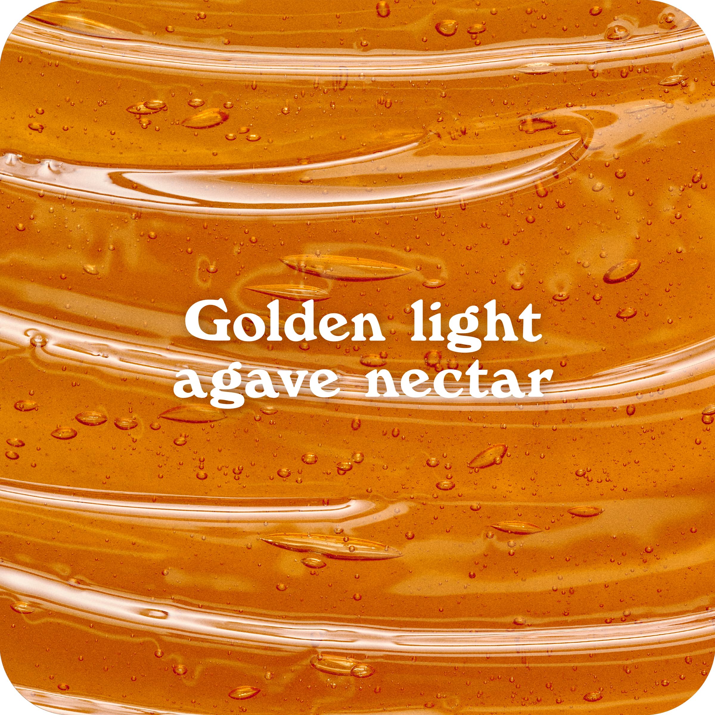 Drizzle of IN THE RAW Organic Light Agave Nectar over oatmeal for natural sweetness