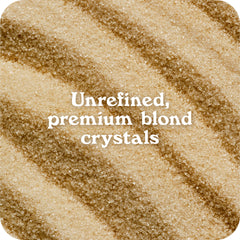 Dissolving IN THE RAW Organic White Sugar easily in a mug of tea