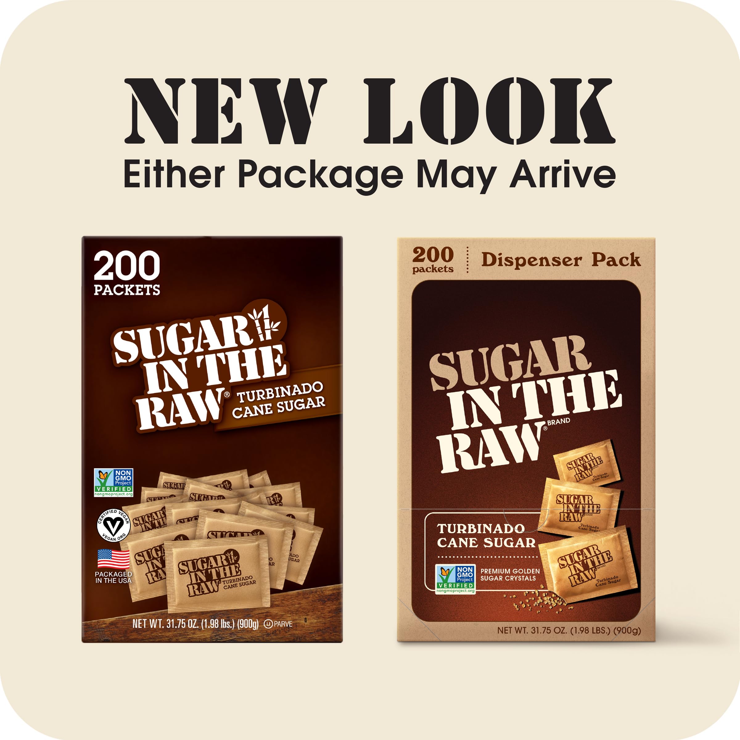 In The Raw packaging with box and bag for versatile use
