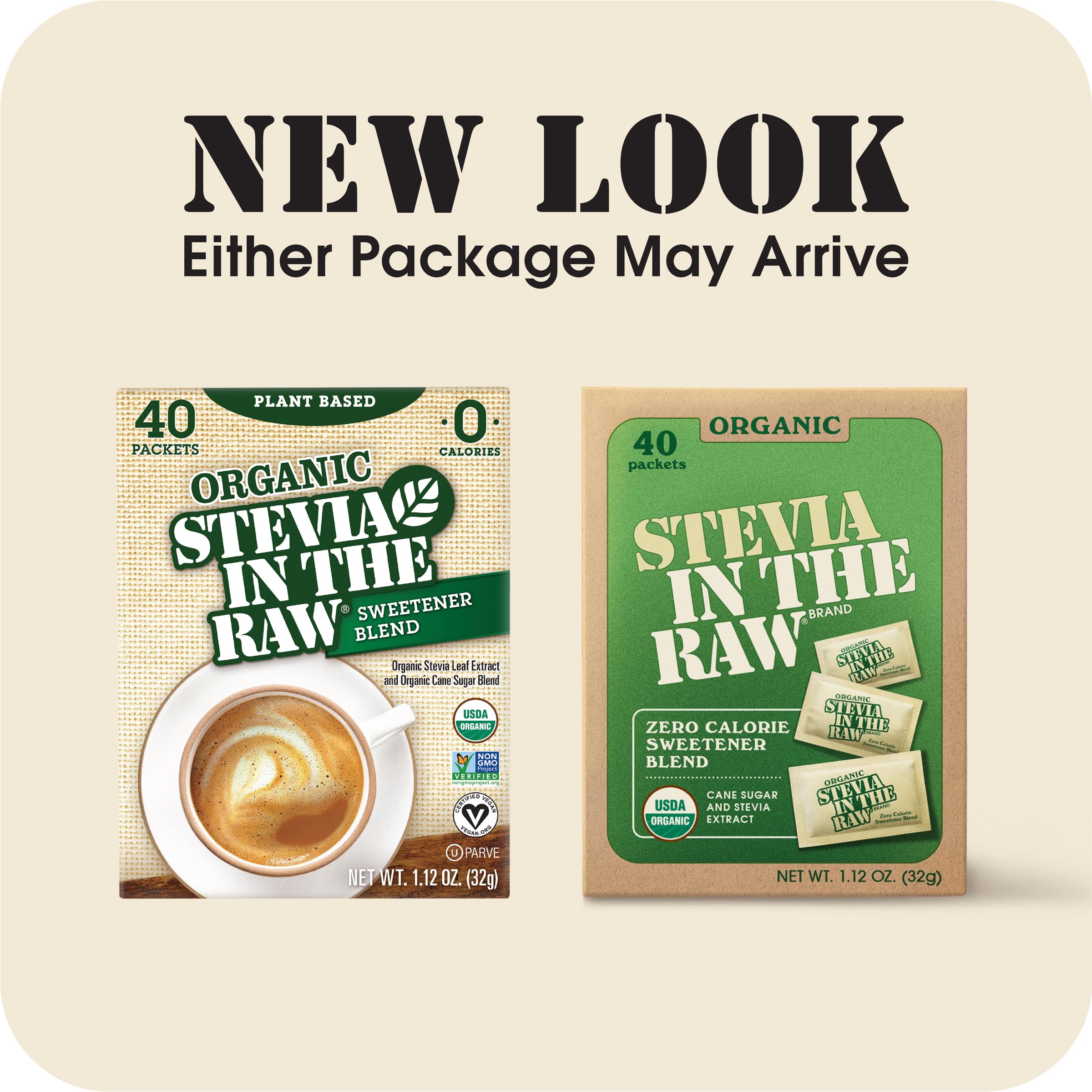 IN THE RAW stevia packets on a cereal bowl.