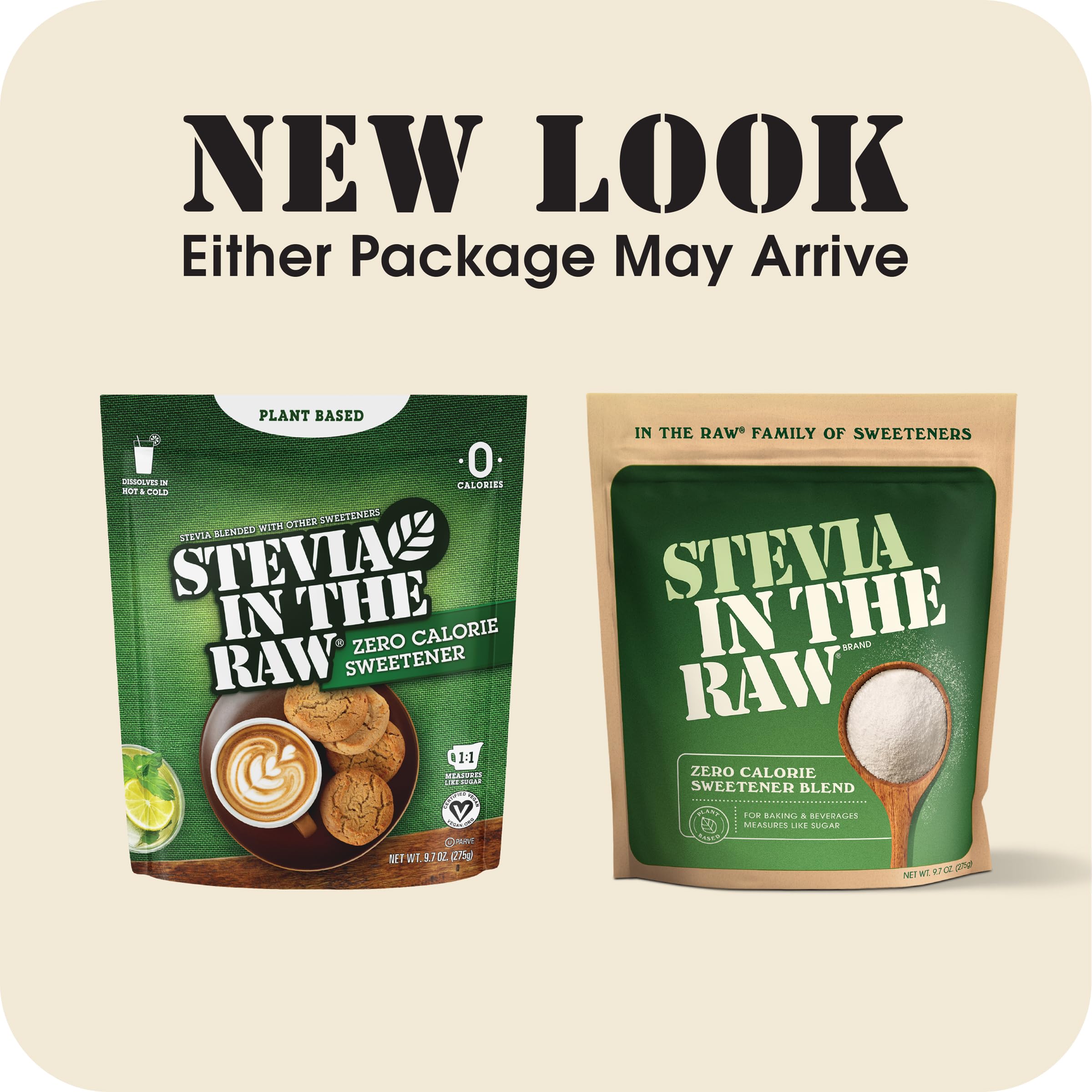 IN THE RAW Stevia in baking setup with bold flavors like chocolate.