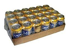Inca Kola Golden can, chilled for a refreshing family gathering.