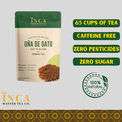 INCA MASTER TEA finely cut cat's claw bark ready for easy brewing