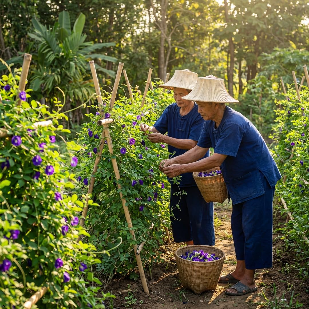 Incas by Asiya Life butterfly pea tea for recipes, smoothies, and desserts.