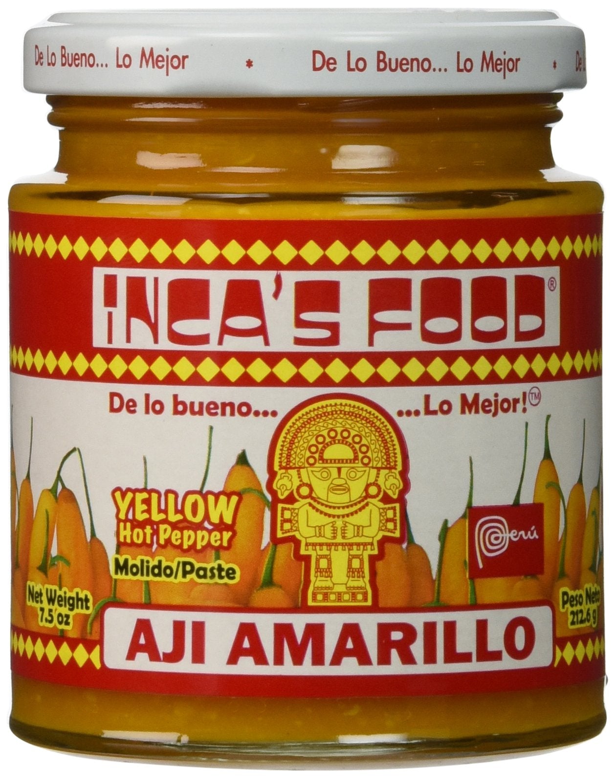 Inca's Food Aji Amarillo Paste jar ready to flavor sauces with bold color and depth