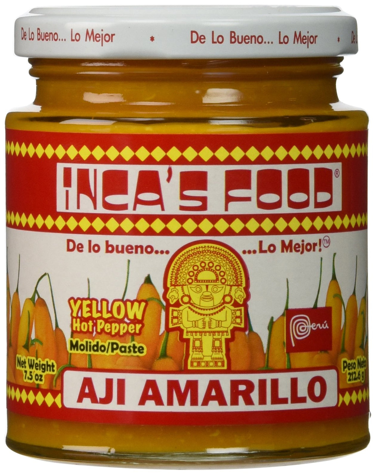 Inca's Food Aji Amarillo Paste jar ready to flavor sauces with bold color and depth