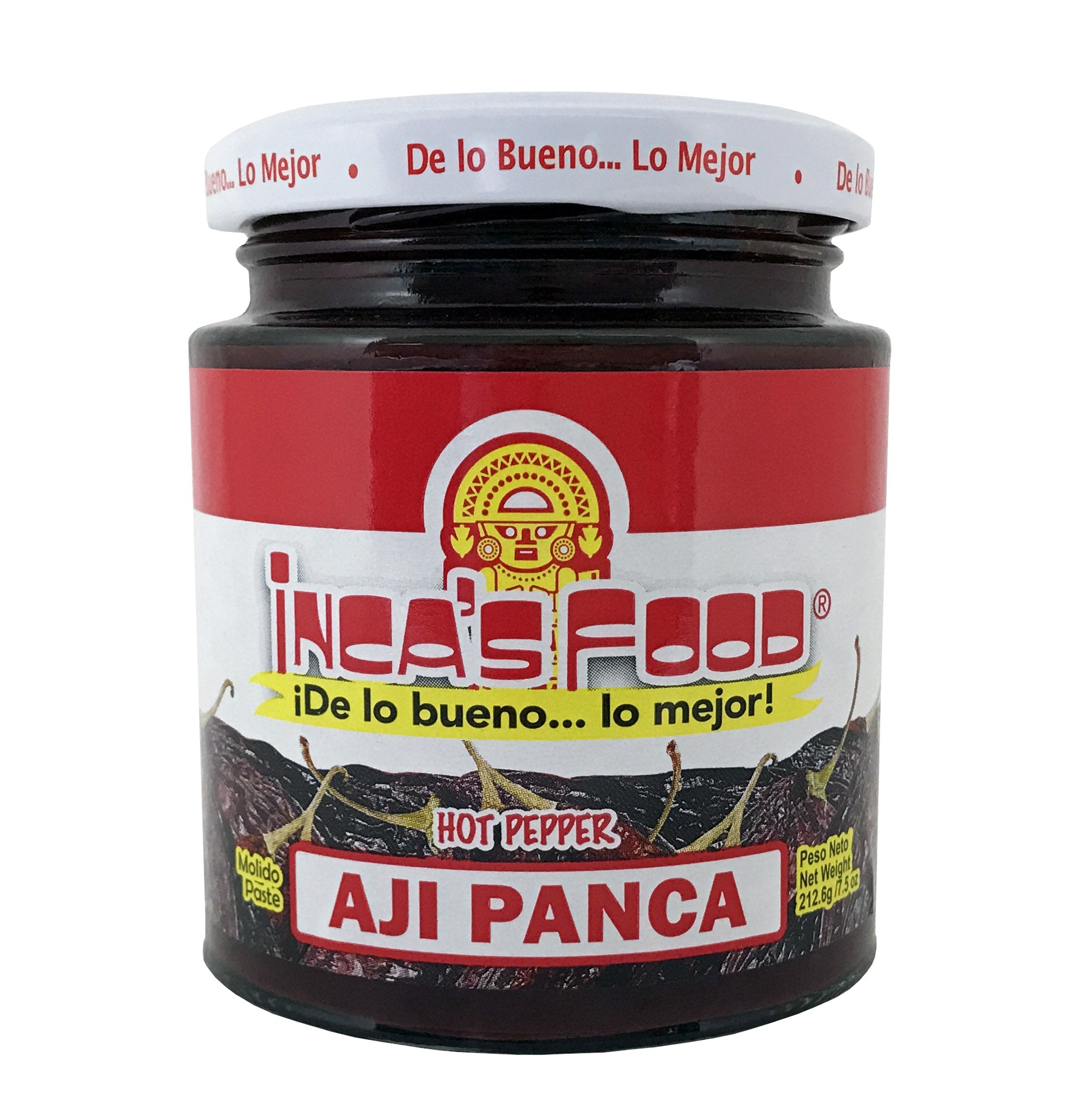 Inca's Food Aji Panca Paste jar shows mild, fruity flavor ideal for stews.