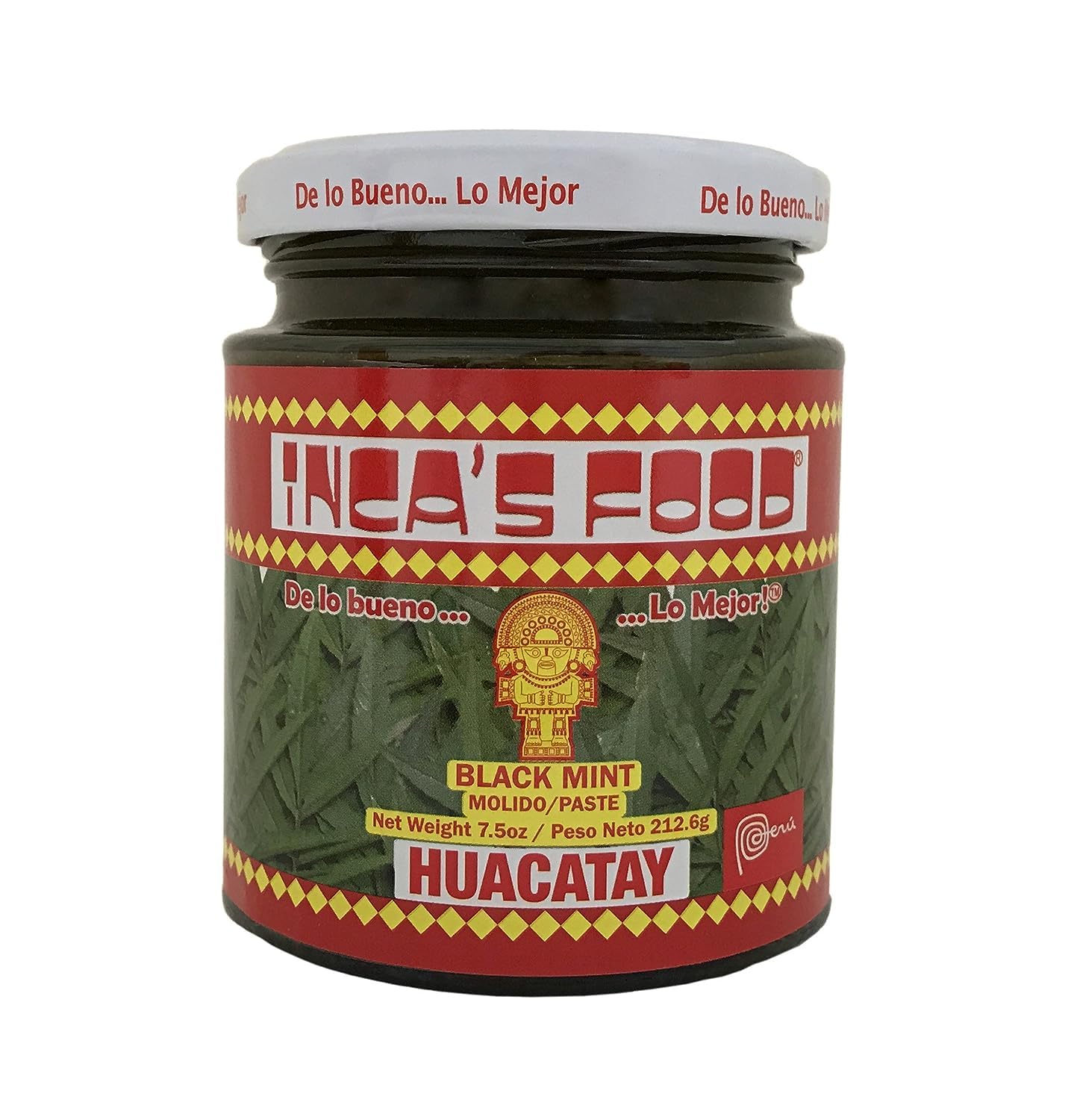 Inca's Food Huacatay paste in a jar enhances sauces with bright herb flavor.