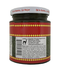 Plate of prepared dish using Inca's Food Huacatay paste for vibrant flavor.