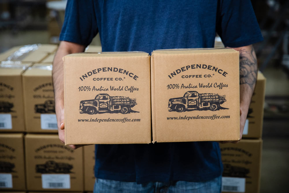 Independence Coffee Co. Jet Fuel packaging may vary while quality remains consistent.