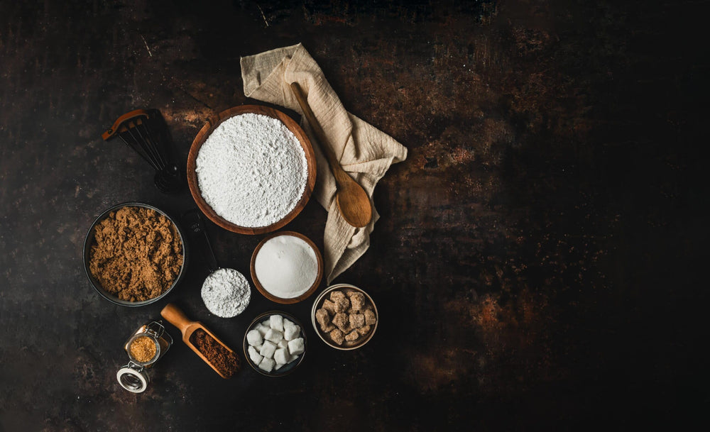 India Tree Dark Muscovado Sugar product label speaks to premium sweetness for baking.