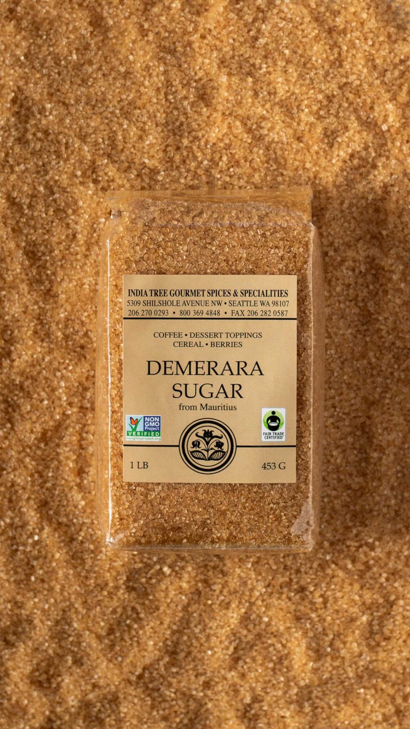 Baking scene with India Tree Demerara sugar adding texture to muffins