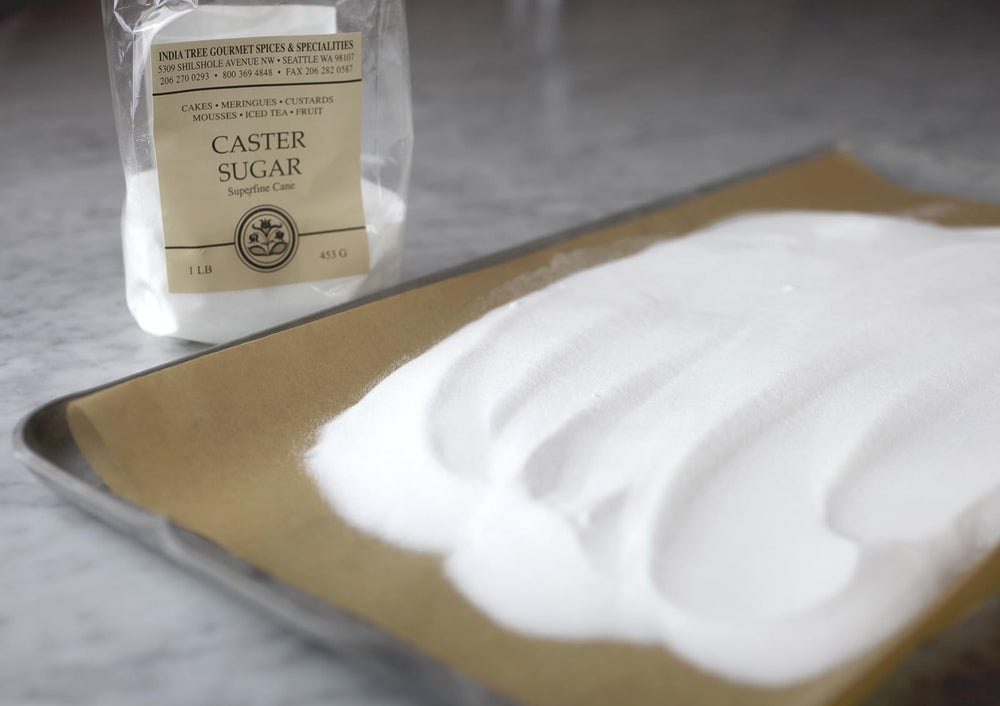 India Tree superfine caster sugar yields silky whipped cream texture
